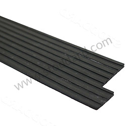 Rubber Door Sill Step Plate, Left, Cut At An Angle For Perfect Fit. For 356 LEFT (64455111500)