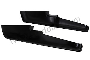 Door Pocket Set. Ready To Cover, For 911 912 1974 To 1989  (SIC555037SET)