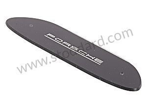Black Radio Blank Dash Cover Plate To Block Off Radio Hole. 356A, 356B And 356C  (NLA55243100700)