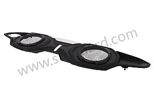 COVER FOR ENGINE COMPARTMENT MATT BLACK  (992864276BAOK1)