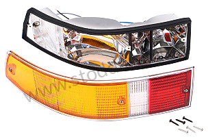 COMBINED LIGHTS CHROME FRAME / ORANGE / ORANGE / PLASTIC / REAR LEFT (99A001008225)