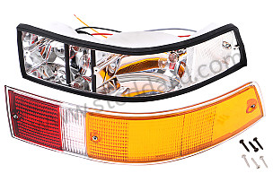 COMBINED LIGHTS CHROME FRAME / ORANGE / ORANGE / PLASTIC / REAR RIGHT (99A001008226)