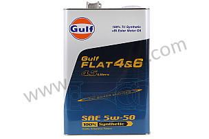 GULF FLAT OIL 4 - 6 5W50 4.5 LITRES (99A001008233)