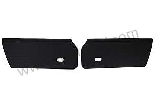 PAIR OF IMITATION LEATHER DOOR PANELS PAIR (99A001008235)