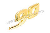 644 559 303 06 - 90 Emblem, Gold, For 356B T6 Super 90