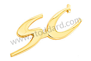 SC Emblem, Gold, For 356sc  (NLA55930307)