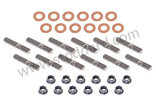TITANIUM ALLOY EXHAUST STUD KIT TITANIUM (99A001010883)