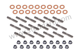 TITANIUM ALLOY EXHAUST STUD KIT TITANIUM (99A001010884)