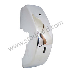 Bumper Guard right 1966-1968 Slotted 2 holes for Rubber buffer  (90150503250)