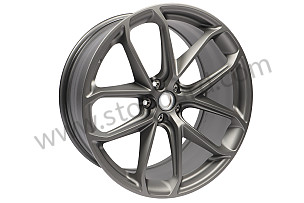 ALLOY WHEEL PLATINUM SATIN-MATT  (95B601025FSOB5)