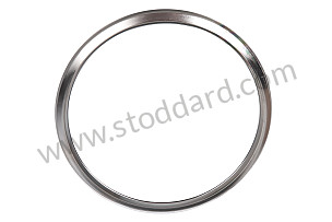 Chrome Instrument Gauge Bezel For 356A 356B And 356C  (NLA741001)