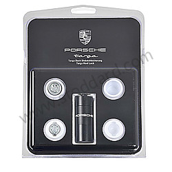 Targa anti-theft bolt set  (PCG56507500)