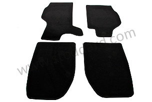 FLOOR MAT BLACK / BLACK (99A000103206)