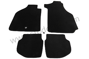 FLOOR MAT BLACK / BLACK (99A000103215)
