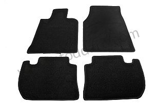 FLOOR MAT BLACK / BLACK (99A000103232)
