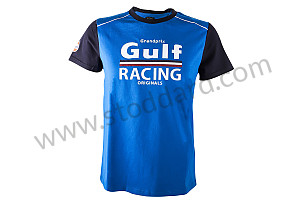 GULF T-SHIRT RACING BLUE XL SIZE (99A001032683)