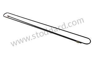 Steel Center Brake Line For 356, Coiled For Shipping - Straightens Easily  (69535260201)