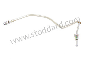 Rear Brake Steel Hard Line, Left For Late 356B T5 And 356B T6 REAR LEFT (69535260500)