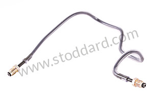 Rear Brake Steel Hard Line, Left For 356C REAR LEFT (69535560500)