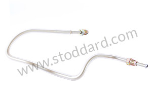 Rear Brake Steel Hard Line, Right For 356C REAR RIGHT (69535560600)