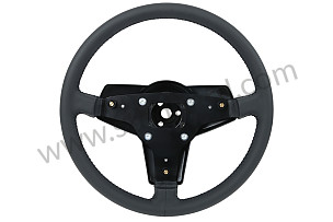 Sports Steering Wheel for 911 1974-1983, 380mm, Thick Grip LEATHER (911347084021AJ)