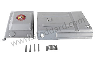 Battery Box Rear Partition Repair Set, 2 Pieces, For 356B T6 REAR (SMS50103205)