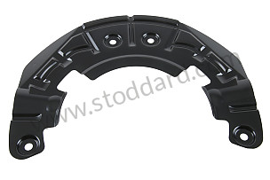 COVER PLATE OPTION: ENGINE WITH INCREASED POWER 368 KW (Option code: IE81), OPTION: TURBO S (Option code: IE8A) (95535180151)