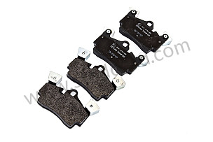 SET OF BRAKE PADS  (95535293950)