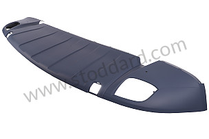 FRONT SPOILER OPTION: WITHOUT ANTI RAM PROTECTION MEASURES (Option code: IVR0) (95550506104G2X)