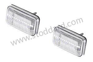 WHITE FRONT FENDER WHITE REPEATER WITH LED LED / SET OF 2 / WHITE / WHITE (99A001038878)