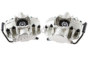 Brake Caliper Set, Rear With 35mm Piston, For 356C 1964-1965  (NLA35296510REA)