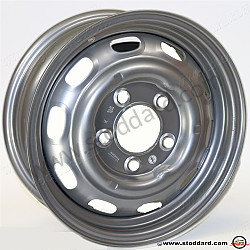 15 x 5.5 POWDER COATED DISC WHEEL OFFSET : 42mm ET 42 MM / 5.5 X 15 INCHES (SIC36102210)