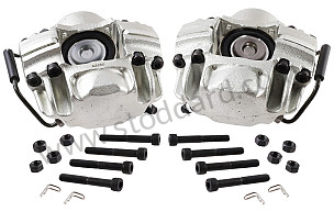356C / Early 911 912 Front Caliper Set for cars with solid rotors up to 1969.  (NLA35196510FRT)