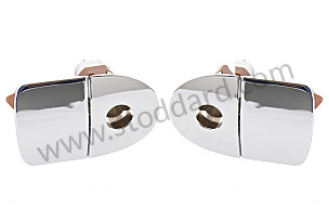 Door Handle Set Of Two For 914 1970-1976 91453106110 WITHOUT CYLINDER / PAIR (91453106110SET)