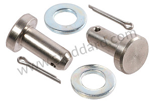 Door Check Hardware Kit 1 Kit Per Car. 1965-1973 911 / 912  (SIC53100120)