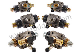 Stoddard Exclusive Wheel Cylinders, Complete Set Of 6 For 356 356A And 356B.  (NLA695KIT)