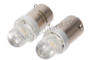 LED 6V and 12V  Compatible Warm White Bulbs for 356B T5 / 356C Parking Light (Sold As Pairs) LED (VIN90113206)