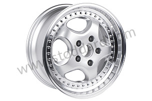 3-PIECE LOOK RIM 18 X 8 AND 55 ET 55 MM / 8 X 18 INCHES (99A001040817)