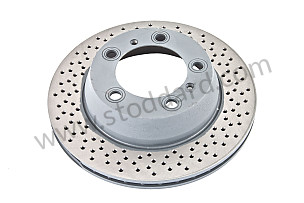 Sebro Brake Disc Rotor Rear For Boxster Cayman 2006-2016 REAR (98735240101)