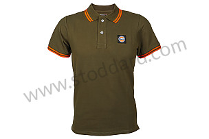 POLO SHIRT GULF - OLIVE M MEASUREMENT (99A001041413)