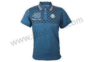 POLO SHIRT GULF RACING S MEASUREMENT (99A001041430)