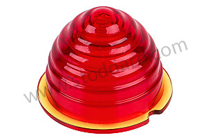 FIRE GLASS 356 RED 43MM / DIAMETER 58MM RED / RED (99A001041629)