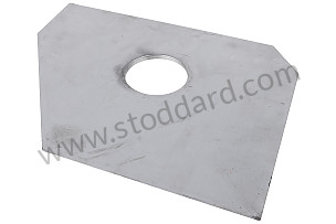Inner Frame Rail / Torsion Tube Reinforcement Panel, Left 911 912 1965-89 REAR LEFT (SIC50196700)