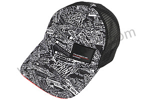 MOTORSPORT CAP - PRINTED BLACK  (WAP1600020RMSF)