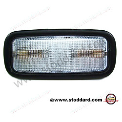 Interior Light, Black Bezel 911 1976-98 930 964 993  (90163210129)
