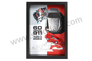 FRAME 911 SPECIAL 60TH ANNIVERSARY RED  (99A001050545)