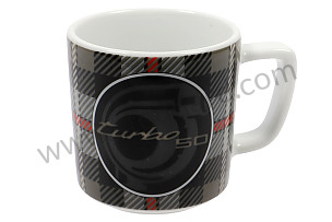 COLLECTOR ESPRESSO CUP N&deg;8 50 YEARS TURBO - TARTAN  (WAP0501510S50Y)