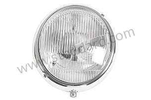 Hella European Headlight Assembly For All 356 Original Mounting / montage origine (64463110101)