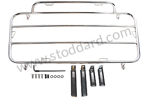 LUGGAGE RACK (3RD BRAKE LIGHT INCLUDED) CHROME / CHROME (99A001055235)