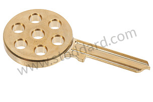 ENGRAVING KEY - STYLE 917 BRASS GOLD FOR 911 / 912 65-69 LAITON (99A001055269)
